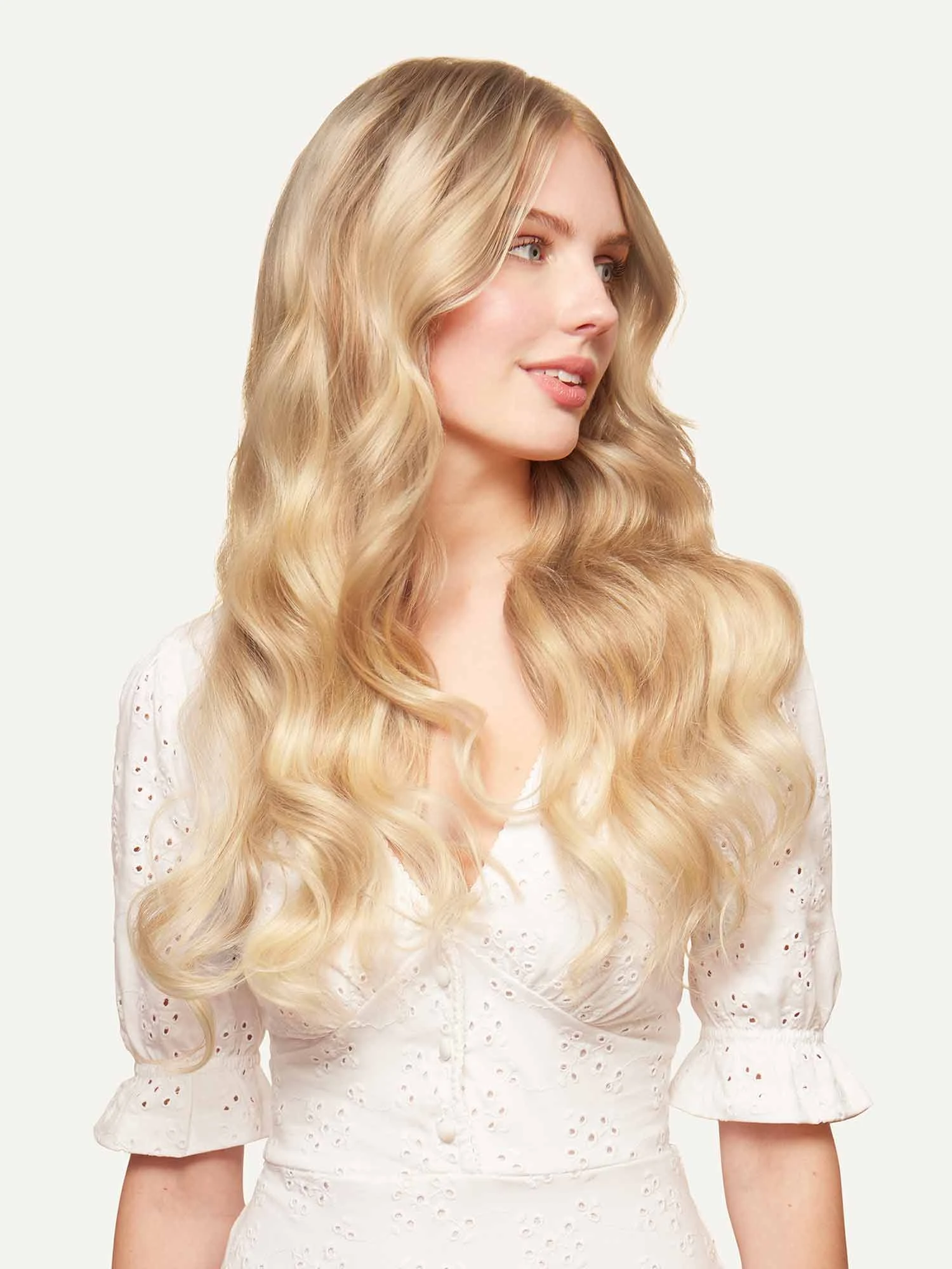 20" Seamless Blonde Balayage Clip-Ins (180g) 6 20" Seamless Blonde Balayage Clip-Ins (180g) - Image 6
