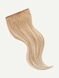 16" Blonde Balayage Halo® Hair Extensions (140g) -Hair Extensions Shop Luxy Hair Extensions Blonde Balayage Classic Swoopy