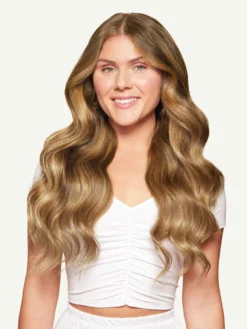 20" Classic Bronde Balayage Clip-Ins (160g) -Hair Extensions Shop Luxy Hair Extensions Bronde Balayage 20 After Front 8a065d8c 838a 4b46 901a 75fbfecab03a