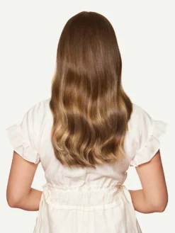 16" Classic Chestnut Brown Balayage Volume Bundle Clip-Ins -Hair Extensions Shop Luxy Hair Extensions Chestnut Brown Balayage 16 After Back 57438bbb 614f 4aae ad44 0ff710ffa6c1