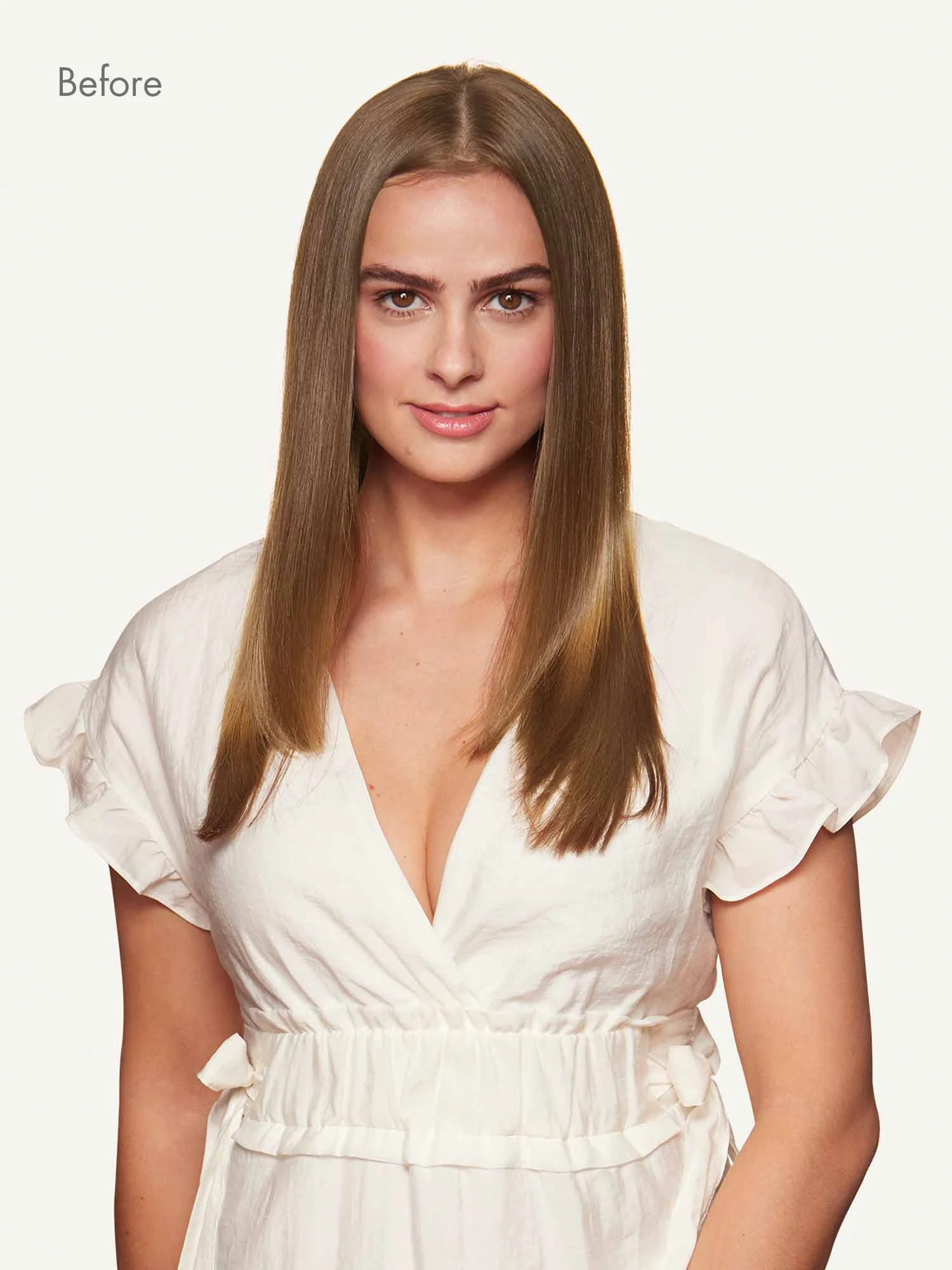 16" Chestnut Brown Balayage Halo® Hair Extensions Volume Bundle 9 16" Chestnut Brown Balayage Halo® Hair Extensions Volume Bundle - Image 9