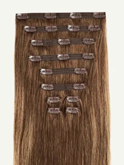 20" Classic Chestnut Brown Balayage Clip-Ins (220g) 19 20" Classic Chestnut Brown Balayage Clip-Ins (220g) -Hair Extensions Shop Luxy Hair Extensions Chestnut Brown Balayage Classic 160g StackedWefts 6fafa4ea 6e9d 4539 92f6 6d369024d1cb