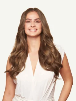 20" Classic Chestnut Brown Clip-Ins (220g) -Hair Extensions Shop Luxy Hair Extensions Chestnut Brown 20 After Front 103aa35b 5719 4bca 949e eb4a8fb18883