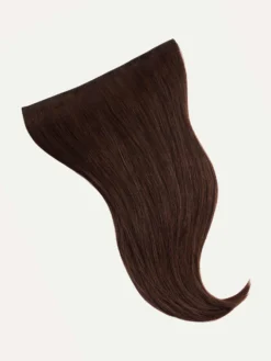 16" Chocolate Brown Halo® Hair Extensions (140g) 23 16" Chocolate Brown Halo® Hair Extensions (140g) -Hair Extensions Shop Luxy Hair Extensions Chocolate Brown Halo Swoopy