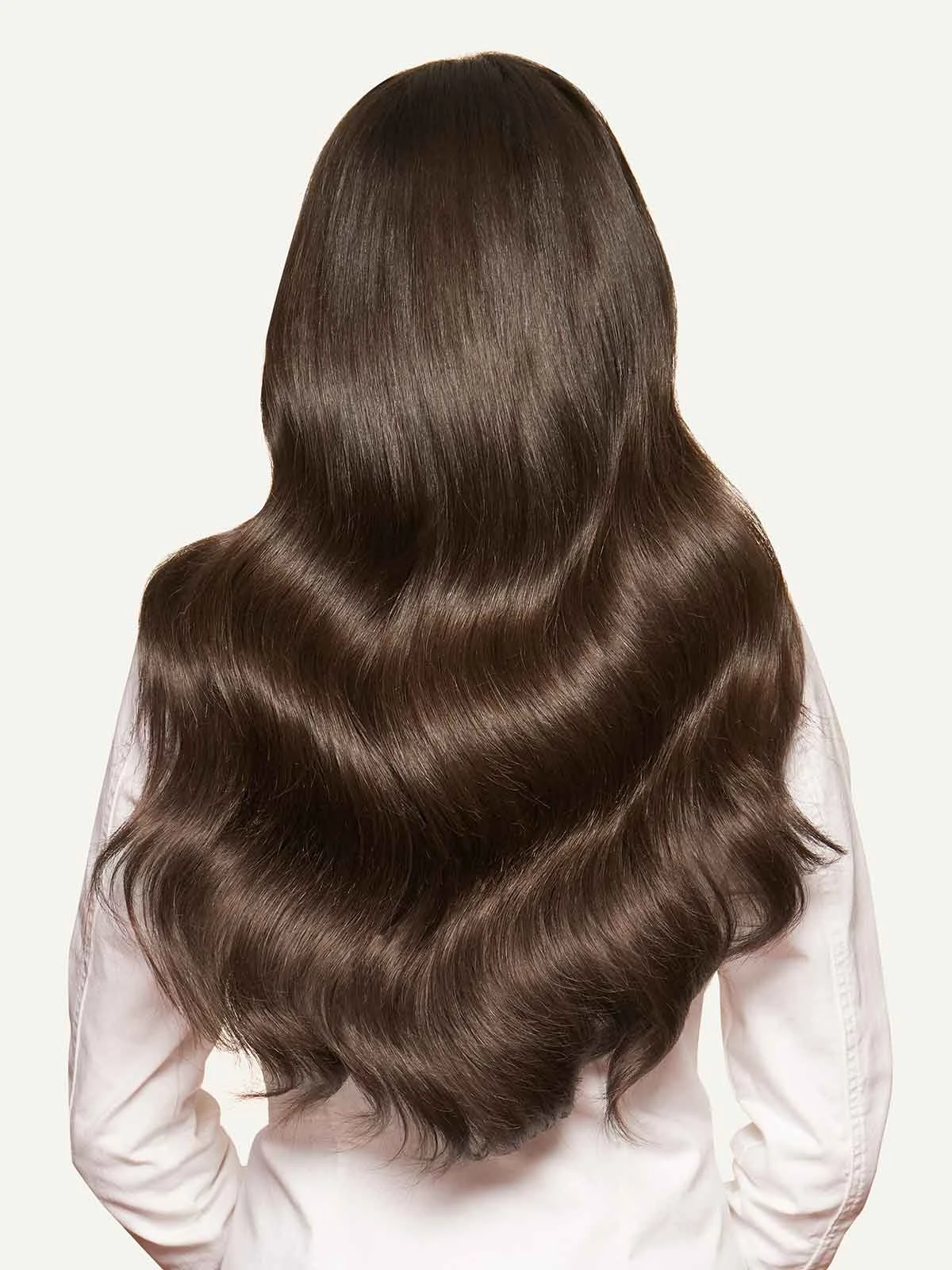 20" Seamless Cool Dark Brown Clip-Ins (180g) 8 20" Seamless Cool Dark Brown Clip-Ins (180g) - Image 8