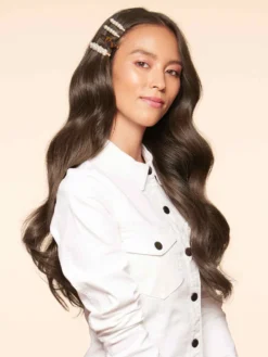 20" Classic Cool Dark Brown Clip-Ins (220g) -Hair Extensions Shop Luxy Hair Extensions Cool Dark Brown After 20 NS2 ea5dfe4f f574 4180 8e7e 24759d902bbc