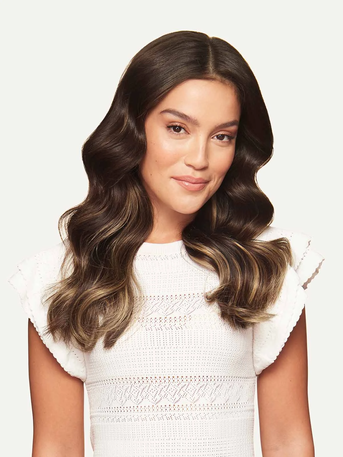 16" Seamless Dark Brown Balayage Volume Bundle 8 16" Seamless Dark Brown Balayage Volume Bundle - Image 8