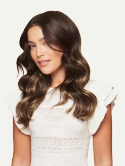 12" Dark Brown Balayage Halo® Hair Extensions (150g) 15 12" Dark Brown Balayage Halo® Hair Extensions (150g) -Hair Extensions Shop Luxy Hair Extensions Dark Brown 16 After Side 2da1bbef 322d 42f0 ad7a 124291533cd1