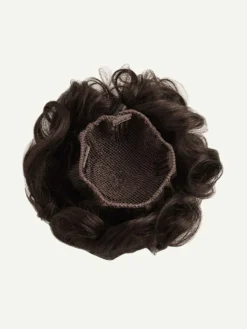 Dark Brown Clip-In Bun -Hair Extensions Shop Luxy Hair Extensions Dark Brown Buns Weft