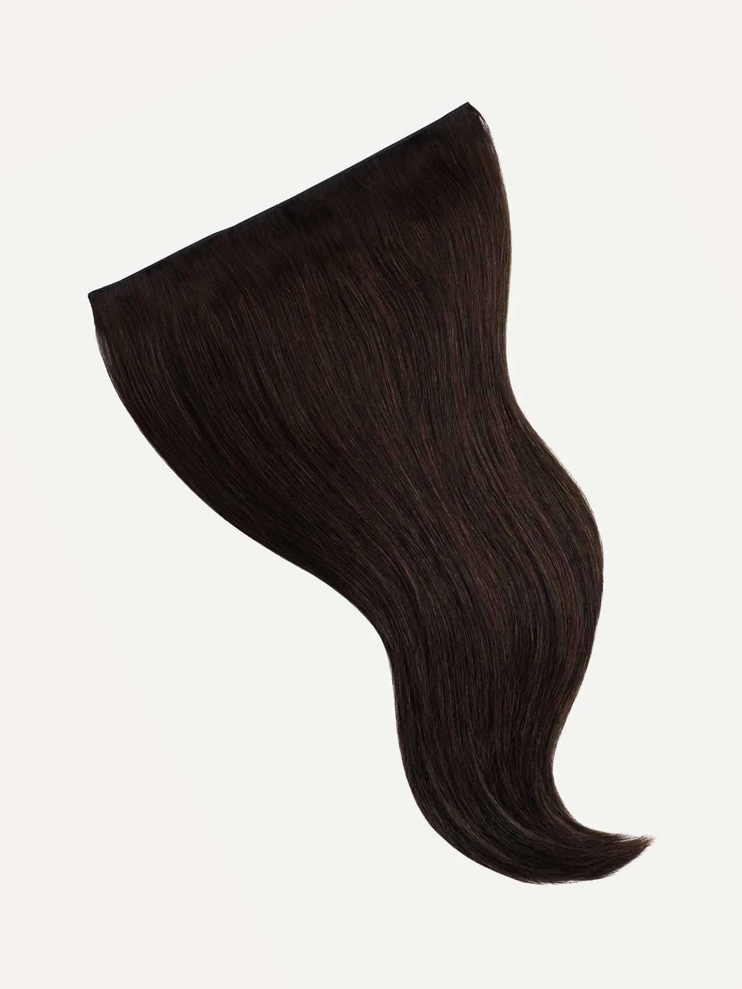16" Dark Brown Halo® Hair Extensions (140g) 10 16" Dark Brown Halo® Hair Extensions (140g) - Image 10