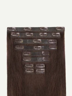 12" Seamless Dark Brown Balayage Clip-Ins (150g) 13 12" Seamless Dark Brown Balayage Clip-Ins (150g) -Hair Extensions Shop Luxy Hair Extensions Dark Brown Seamless 160g StackedWefts 8aaa0ee4 1d09 440e a874 a343d70ddc86