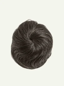 Dark Gray Clip-In Bun -Hair Extensions Shop Luxy Hair Extensions Dark Grey Bun