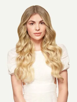 Luxy Hair X Aurora Lovestrand Dirty Blonde Highlights Romance Ready Kit -Hair Extensions Shop Luxy Hair Extensions Dirty Blonde Highlights 20 After Front1 2af801cc ee07 4def a9bb bb46c453bee0