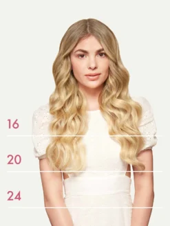 16" Dirty Blonde Highlights Halo® Hair Extensions Volume Bundle -Hair Extensions Shop Luxy Hair Extensions Dirty Blonde Highlights 20 Front d1765db1 998e 4a42 a2dd 2558566a5ec9