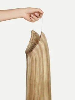 20" Dirty Blonde Highlights Halo® Hair Extensions Volume Bundle -Hair Extensions Shop Luxy Hair Extensions Dirty Blonde Highlights Halo Hand 81c69056 aa7f 4952 a388 c1ab4fa5c678