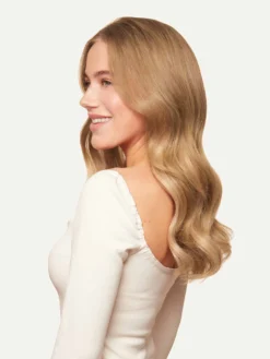16" Classic Dirty Blonde Clip-Ins (140g) - 16" (140g) -Hair Extensions Shop Luxy Hair Extensions Dirty Blonde 16 After Side 38d4a5ca 9982 411c 8eeb 14f2400b35ff