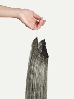 20" Light Gray Halo® Hair Extensions (180g) -Hair Extensions Shop Luxy Hair Extensions Light Grey Halo Hand aa6e8aba 986e 4426 9194 ae5855d0033a