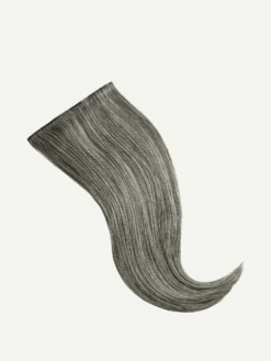 20" Seamless Light Gray Clip-Ins (180g) -Hair Extensions Shop Luxy Hair Extensions Light Grey Seamless Swoopy