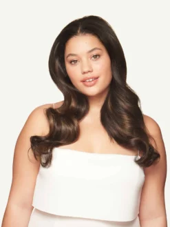 12" Mocha Brown Balayage Halo® Hair Extensions (150g) -Hair Extensions Shop Luxy Hair Extensions Mocha Brown Balayage 16 After Front 1d238e11 76ef 47e1 9cd6 f9fad4551978