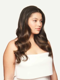 12" Mocha Brown Balayage Halo® Hair Extensions (150g) -Hair Extensions Shop Luxy Hair Extensions Mocha Brown Balayage 16 After Side a2fdf343 646d 4fdd 93a8 68d98057d22e
