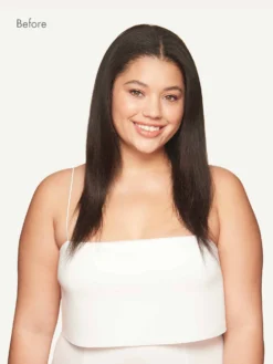 20" Classic Mocha Brown Balayage Clip-Ins (160g) 18 20" Classic Mocha Brown Balayage Clip-Ins (160g) -Hair Extensions Shop Luxy Hair Extensions Mocha Brown Balayage Before Front 30d58ad1 9609 4800 9d35 f4e64f6e1a00