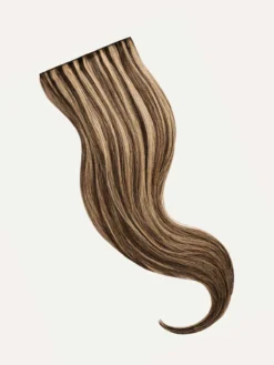 12" Seamless Mocha Brown Highlights Clip-Ins (150g) -Hair Extensions Shop Luxy Hair Extensions Mocha Brown Highlights Classic Swoopy b621515b ee06 47e4 a448 c248993a541d