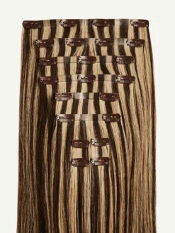 Luxy Hair X Aurora Lovestrand Mocha Brown Highlights Romance Ready Kit -Hair Extensions Shop Luxy Hair Extensions Mocha Brown Highlights Seamless 160g StackedWefts 9afd7e49 06ad 4039 8770 a3cf20d67ef8