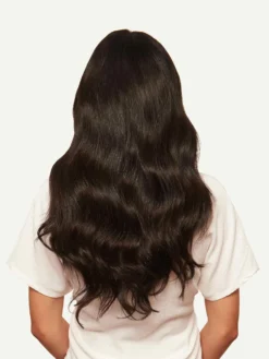 20" Classic Mocha Brown Volume Bundle Clip-Ins -Hair Extensions Shop Luxy Hair Extensions Mocha Brown After 20 Back f5399c3e bd0d 4fba 8109 50e0d33602ff