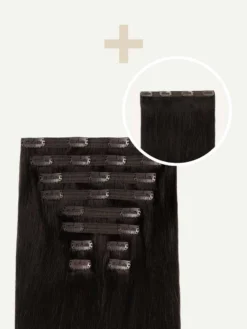 20" Classic Mocha Brown Volume Bundle Clip-Ins -Hair Extensions Shop Luxy Hair Extensions Mocha Brown Classic 220g Volume Bundle