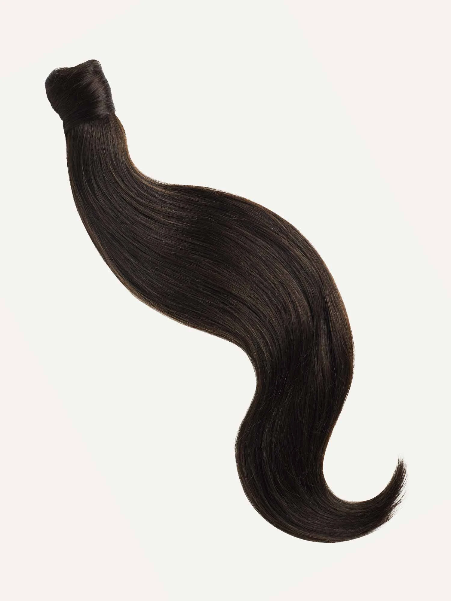 16" Mocha Brown Ponytail Extension (100g) 3 16" Mocha Brown Ponytail Extension (100g) - Image 3