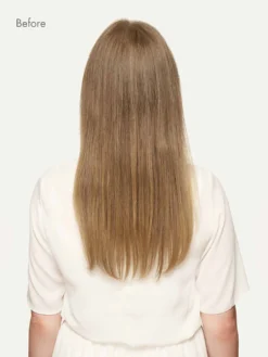 20" Seamless Natural Blonde Balayage Volume Bundle Clip-Ins -Hair Extensions Shop Luxy Hair Extensions Natural Blonde Balayage Before Back c0c04a75 1f2a 4d3e 82c0 db45e0bba952