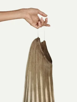 16" Natural Blonde Balayage Halo® Hair Extensions Volume Bundle -Hair Extensions Shop Luxy Hair Extensions Natural Blonde Balayage Halo Hand 7a12844f 4da9 4354 a5e8 dd69f7ce7c9c