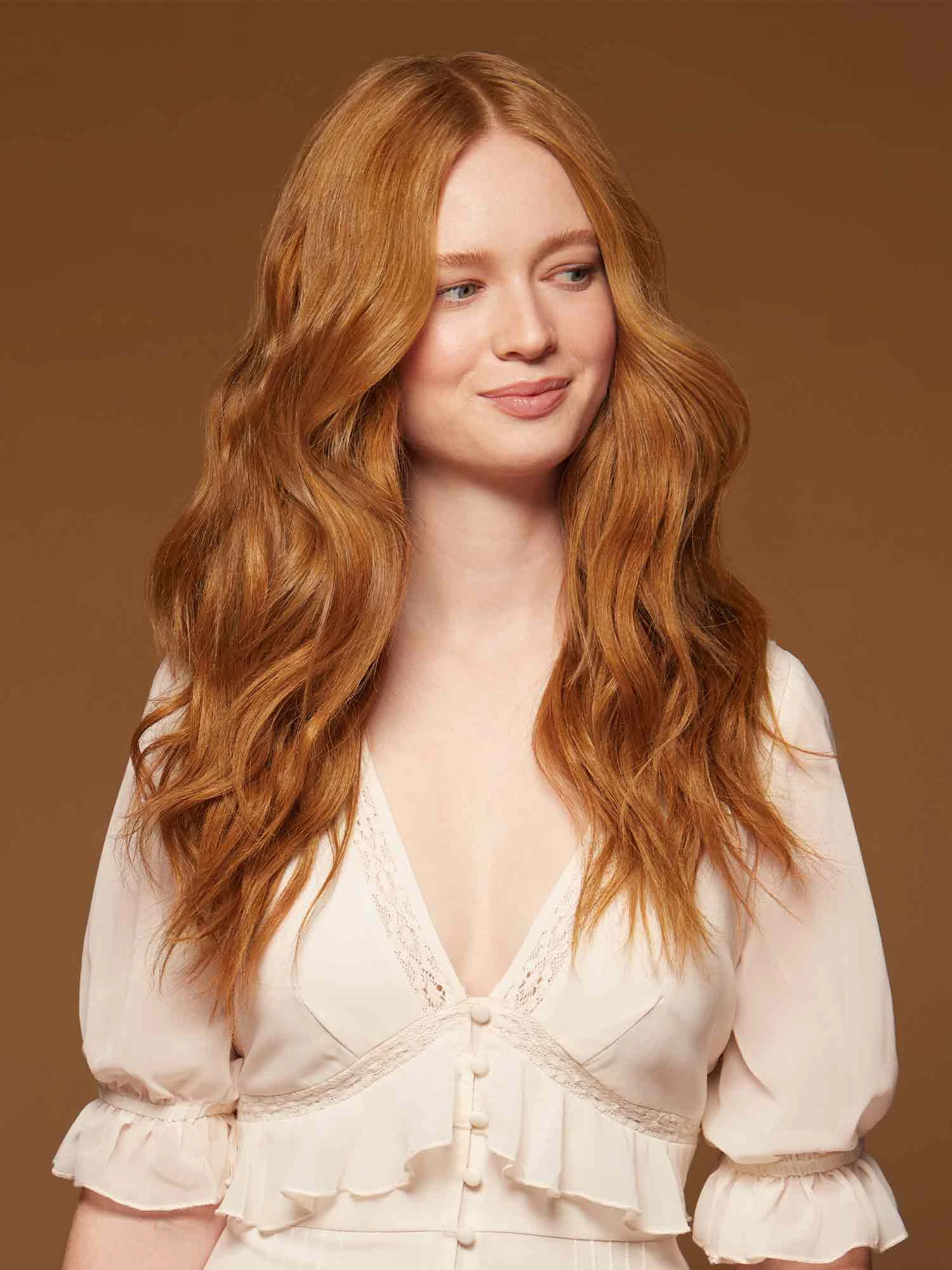 16" Classic Natural Red Volume Bundle Clip-Ins 3 16" Classic Natural Red Volume Bundle Clip-Ins - Image 3