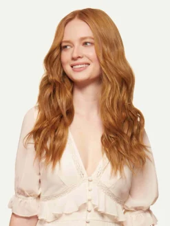 16" Classic Natural Red Volume Bundle Clip-Ins 27 16" Classic Natural Red Volume Bundle Clip-Ins -Hair Extensions Shop Luxy Hair Extensions Natural Red 16 After Side 1fb7b7df 4cca 43d0 9f11 fd0fe87a628c