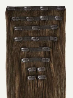 24" Classic Neutral Brown Balayage Clip-Ins (240g) -Hair Extensions Shop Luxy Hair Extensions Neutral Brown Balayage Classic 160g StackedWefts 9a8dc0d2 4209 4c00 ad55 4475840fc0f0