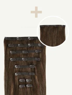 20" Classic Neutral Brown Balayage Volume Bundle 18 20" Classic Neutral Brown Balayage Volume Bundle -Hair Extensions Shop Luxy Hair Extensions Neutral Brown Balayage Classic 220g Volume Bundle