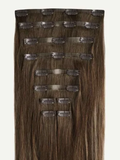 12" Seamless Neutral Brown Balayage Clip-Ins (150g) 13 12" Seamless Neutral Brown Balayage Clip-Ins (150g) -Hair Extensions Shop Luxy Hair Extensions Neutral Brown Balayage Seamless 160g StackedWefts 92532606 cbcb 4110 99a7 cd61231c8a51