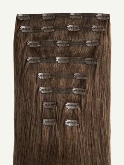 20" Classic Neutral Brown Volume Bundle Clip-Ins 20 20" Classic Neutral Brown Volume Bundle Clip-Ins -Hair Extensions Shop Luxy Hair Extensions Neutral Brown Classic 160g StackedWefts 428155ec 8217 482e 8766 604bd79f14a7