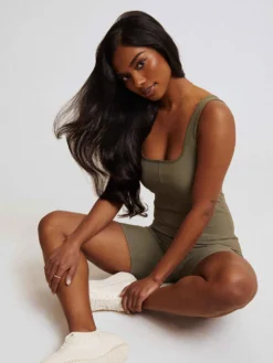 24" Classic Off Black Clip-Ins (240g) -Hair Extensions Shop Luxy Hair Extensions Off Black 24 After Front 2