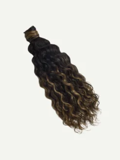 16" Off Black Bronde Balayage Curly Ponytail Extension (100g) -Hair Extensions Shop Luxy Hair Extensions Off Black Bronde Balayage Curly Ponytail Swoopy 125d4d1c 4a24 41a6 a073 fd8f0c8bb4d2