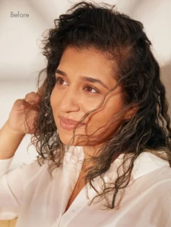 16" Off Black Bronde Balayage Thinning Hair Fill-Ins (80g) -Hair Extensions Shop Luxy Hair Extensions OnFig 4thTrimester Nawal 1 Before 879b3a7b 1354 4335 bf9a 13b4d84ec1e4