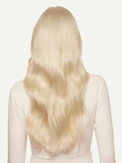 20" Seamless Platinum Blonde Clip-Ins (180g) 19 20" Seamless Platinum Blonde Clip-Ins (180g) -Hair Extensions Shop Luxy Hair Extensions Platinum Blonde 20 After Back 4591238a ebe1 444e bf12 da640e416bfa