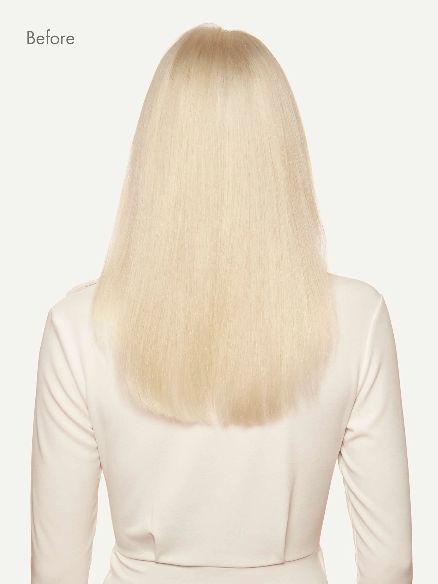 20" Classic Platinum Blonde Clip-Ins (160g) 7 20" Classic Platinum Blonde Clip-Ins (160g) - Image 7