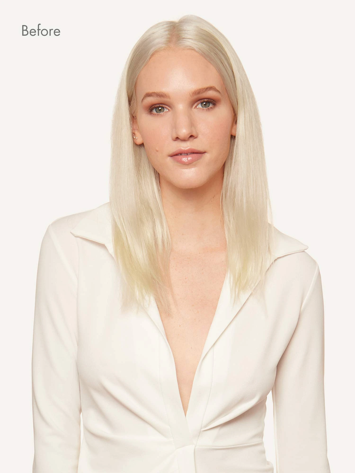 20" Classic Platinum Blonde Clip-Ins (160g) 5 20" Classic Platinum Blonde Clip-Ins (160g) - Image 5