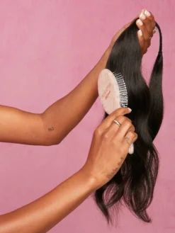 Happy People Hair Brush -Hair Extensions Shop Luxy LegallyBlonde Step 1a