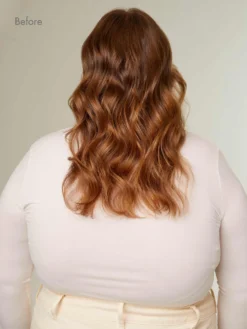 16" Bubblegum Peekaboo Halo® Hair Extensions (70g) -Hair Extensions Shop Luxy Peekaboo Ecomm BUBBLEGUM Before Bk