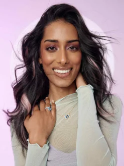 16" Bubblegum Peekaboo Halo® Hair Extensions (70g) -Hair Extensions Shop Luxy Peekaboo Hero BUBBLEGUM Final 03