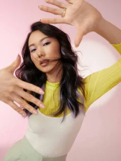 16" Lilac Peekaboo Halo® Hair Extensions (70g) -Hair Extensions Shop Luxy Peekaboo Hero LILAC Final 01