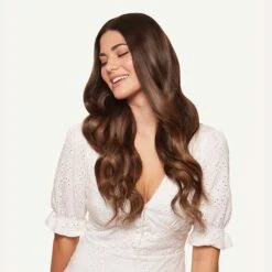 Hair Extensions Shop 5 Hair Extensions Shop -Hair Extensions Shop Luxy Clip in Hair Extensions ChocolateBrownBalayage 20 Front 02 28f38bf0 98a1 4e3b 95ca e2533e6860d6