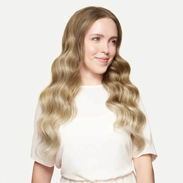 20" Classic Natural Blonde Balayage Clip-Ins (160g) 2 20" Classic Natural Blonde Balayage Clip-Ins (160g) - Image 2